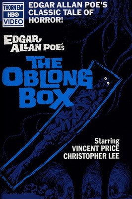 The Oblong Box Edgar Allan Poe Horror Poster – Vincent Price