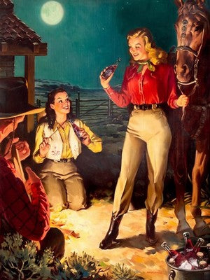H4099-L263062843 by Arnold Armitage Poster - Vintage Western Adventure