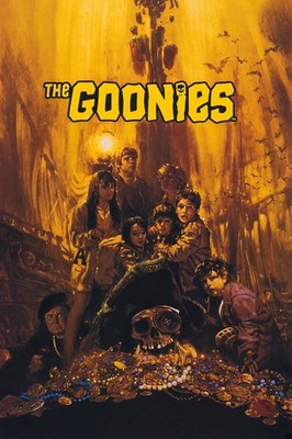 The Goonies 1985 Movie Poster - Classic Adventure Film Art Print
