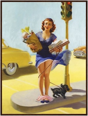 Art Frahm No Time to Go (1955) Framed Poster