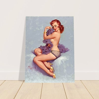 Gil Elvgren Roxanne (1960) Vintage Pin-Up Poster 2