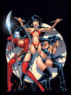 Vampimonthly #8 by Amanda Conner - Comic Art Poster