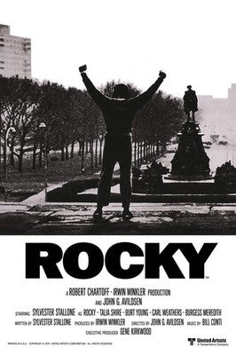 ROCKY 1976 THEATRICAL POSTER – SYLVESTER STALLONE BOXING LEGEND Wall Art Decor