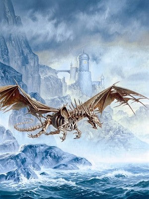 SONJA'S REVENGE BY CLYDE CALDWELL POSTER FANTASY WALLART RPG VIBRANT-C