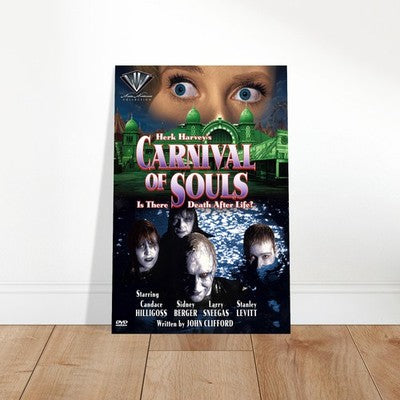 Herk Harvey Carnival of Souls Movie Poster – Horror Classic DVD 2