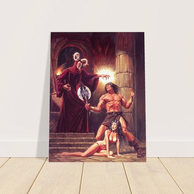 Savage Sword of Conan #43 by Bob Larkin (1979) Poster 2