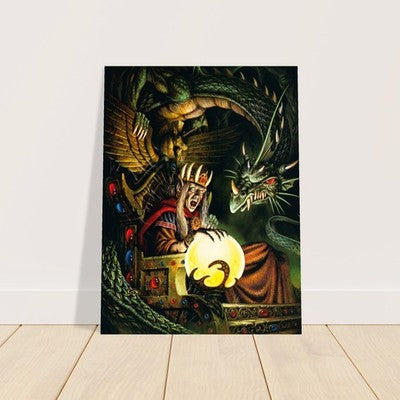 DRAGONS OF DREAMS BY CLYDE CALDWELL POSTER D&D FANTASY WALLART DECORATION 2