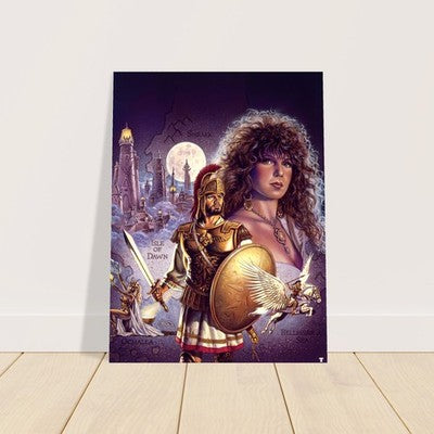 DAWN OF THE EMPERORS BY CLYDE CALDWELL POSTER D&D FANTASY WALLART VIBRANT 2