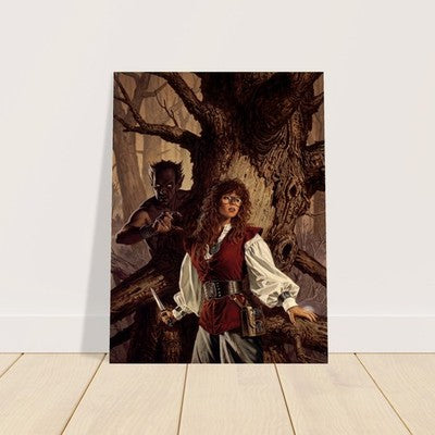 MINERVA WAKES BY CLYDE CALDWELL POSTER 1993 FANTASY WALLART VIBRANT 2