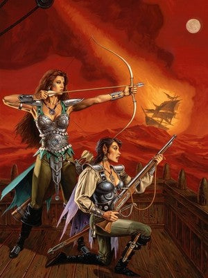 THE ROSE SEA BY CLYDE CALDWELL POSTER FANTASY VIBRANT-COLORED SHARP-DETAIL