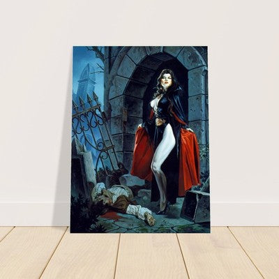 MIDNIGHT SNACK BY CLYDE CALDWELL POSTER D&D FANTASY WALLART DRAGON 2