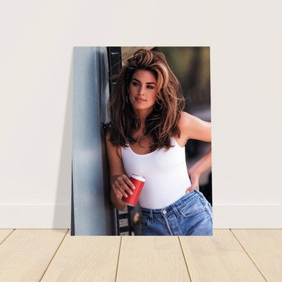 Cindy Crawford Pepsi Commercial Poster 1992 – Icon Wall Art Decor 3