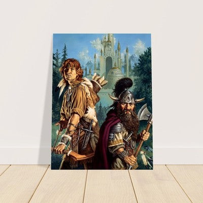 KINDRED SPIRITS BY CLYDE CALDWELL POSTER D&D FANTASY RPG WALLART SHARP-DETAIL 2