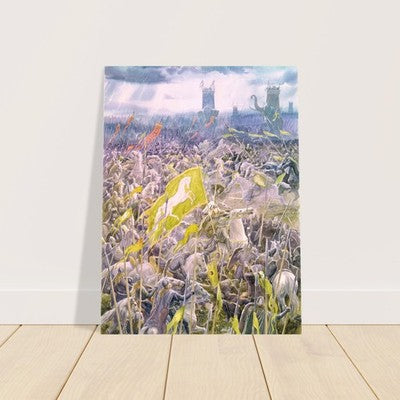 Alan Lee The Battle of the Pelennor Fields Poster 1991 2