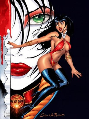 Vampi Monthly #7 by Amanda Conner Poster - Comic Art Print