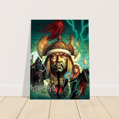 PRINCIPALITIES OF GLANTRI BY CLYDE CALDWELL D&D POSTER FANTASY VIBRANT 2