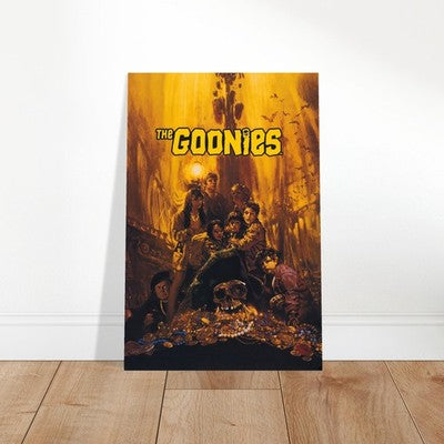 The Goonies 1985 Movie Poster - Classic Adventure Film Art Print 2