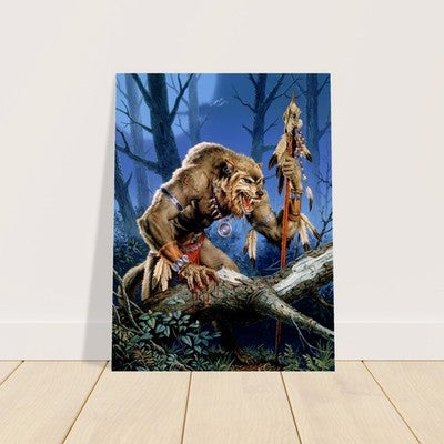 WEREWOLF APOCALYPSE BY CLYDE CALDWELL POSTER FANTASY WALLART DECOR RPG ART 2