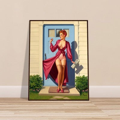 Art Frahm Caught in the Door (1943) - Framed Poster 3