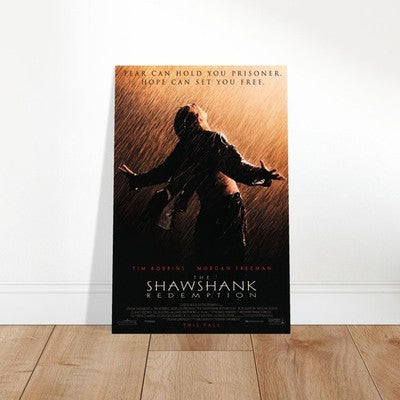 The Shawshank Redemption Movie Poster - Tim Robbins Morgan Freeman 2