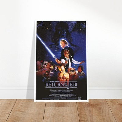 Return of the Jedi Movie Poster - Classic Star Wars Art 2