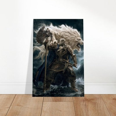 Godfrey First Elden Lord Elden Ring 2021 Poster – Fantasy Wall Art Decor 2
