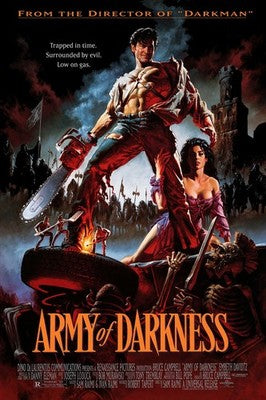 Army of Darkness Evil Dead 1992 Vintage Movie Poster