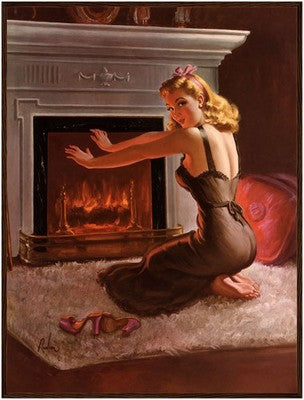Art Frahm The Warmup (1950) - Framed Poster