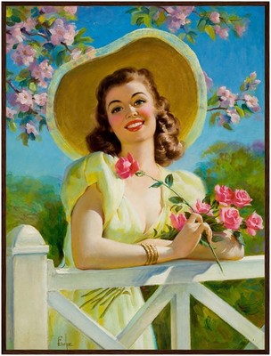 Art Frahm Oh What a Beautiful Morning (1951) Framed Poster