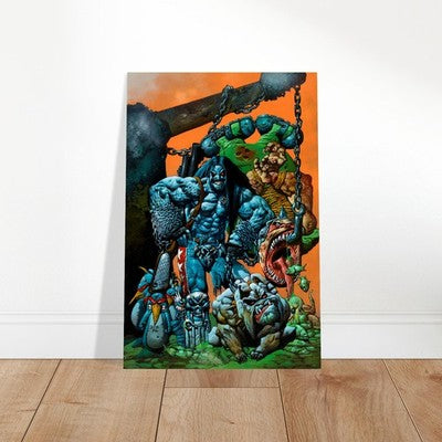 SIMON BISLEY LOBO BOUNTY HUNTING POSTER – ULTRA VIOLENT ANTI-HERO Wall Art Decor 2