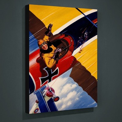 Rudolph Belarski Aces November 1931 Aviation Art Canvas Wall Art 24x32 Stretched