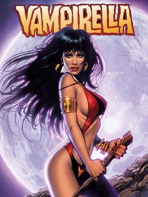 Vampirella by Amanda Conner Poster - Vampire Fantasy Art
