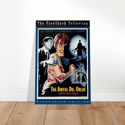 THE AWFUL DR. ORLOF POSTER – CLASSIC HORROR FILM ART 2