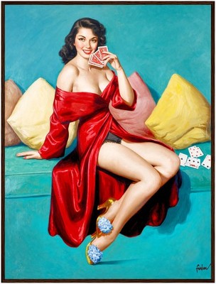 Art Frahm I Deal (1950) - Framed Poster