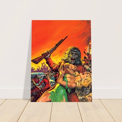 Earl Norem Planet of the Apes Magazine #21 Cover Poster 1976 Wall Art Decor 3