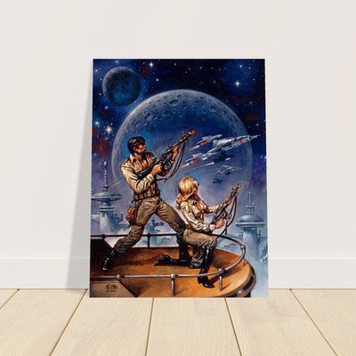 TO THE STARS BY CLYDE CALDWELL POSTER SCI-FI ADVENTURE WALLART VIBRANT 2
