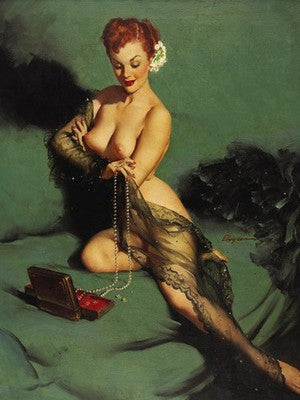 Gil Elvgren Fascination (1952) Vintage Pin-Up Poster