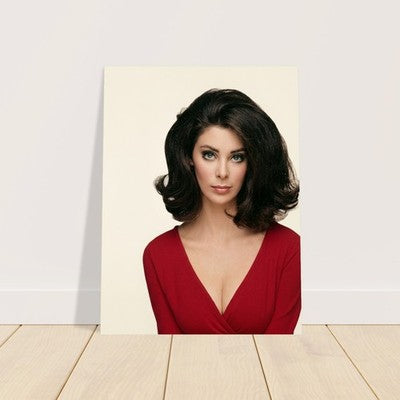 Paula Pritchett Fashion Portrait Poster 1966 – Vintage Style 2