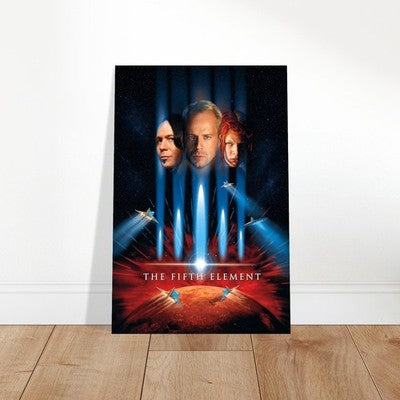 The Fifth Element 1997 Movie Sci-Fi Poster – Iconic Film Art Print 2