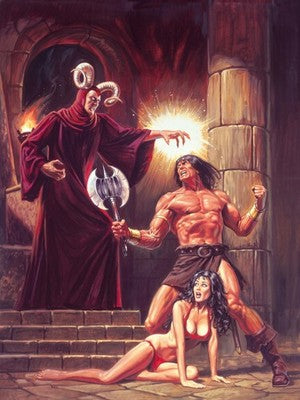 Savage Sword of Conan #43 by Bob Larkin (1979) Poster