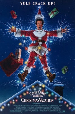 National Lampoon's Christmas Vacation Movie Poster 1989