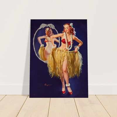 Gil Elvgren I Hope the Boys Don't Draw the Straws (1946) Poster 2