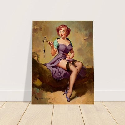 Gil Elvgren 'It's a Snap' (1958) Vintage Pin-Up Poster 2