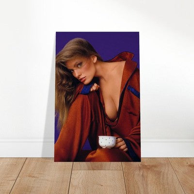 Cherie Witter Playboy February 1986 Cover Poster – Vintage 2