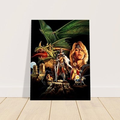 FORGOTTEN REALMS BY CLYDE CALDWELL POSTER D&D FANTASY RPG WALLART SHARP 2