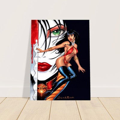 Vampi Monthly #7 by Amanda Conner Poster - Comic Art Print 2