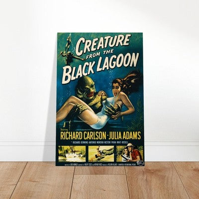 Creature from the Black Lagoon 1954 Classic Monster Poster Wall Art Decor 2