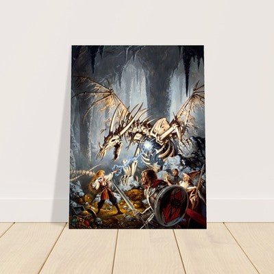 SPELLFIRE BY CLYDE CALDWELL POSTER 1988 D&D FANTASY WALLART VIBRANT 2