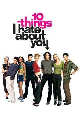 10 Things I Hate About You (1999) Movie Poster - Classic Teen Film