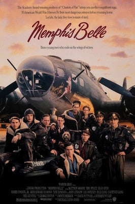 Memphis Belle 1990 Movie Poster - WWII Aviation Drama